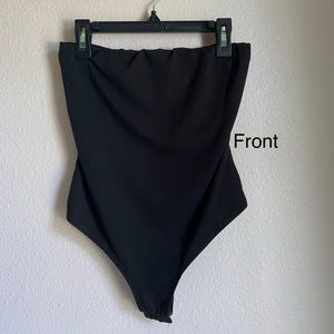 Black tube bodysuit